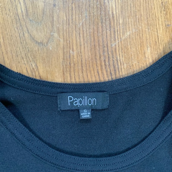 Black tee style dress - Picture 2 of 5